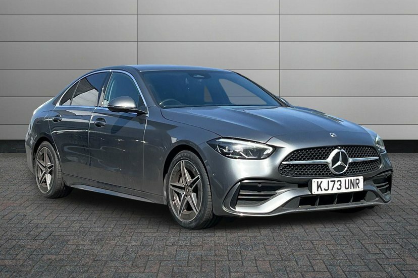 Mercedes-Benz C Class C200h Mhev Amg Line Saloon Grey