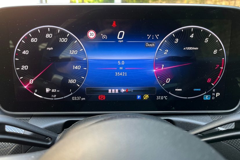 Mercedes-Benz C Class C200h Mhev Amg Line Saloon KJ73UNR Grey #6