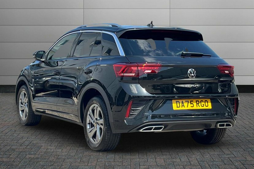 Volkswagen T-Roc 1.5 Tsi R-line Suv Dsg 150 Ps DA75RGO Black #3