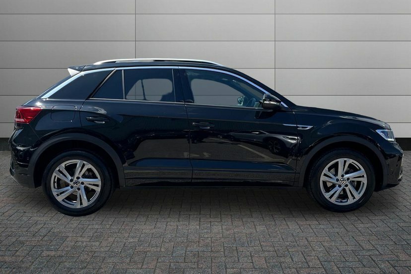 Volkswagen T-Roc 1.5 Tsi R-line Suv Dsg 150 Ps DA75RGO Black #4