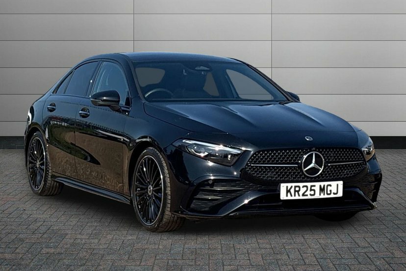 Mercedes-Benz A Class A200h Mhev Amg Line Premium Plus Saloon Black
