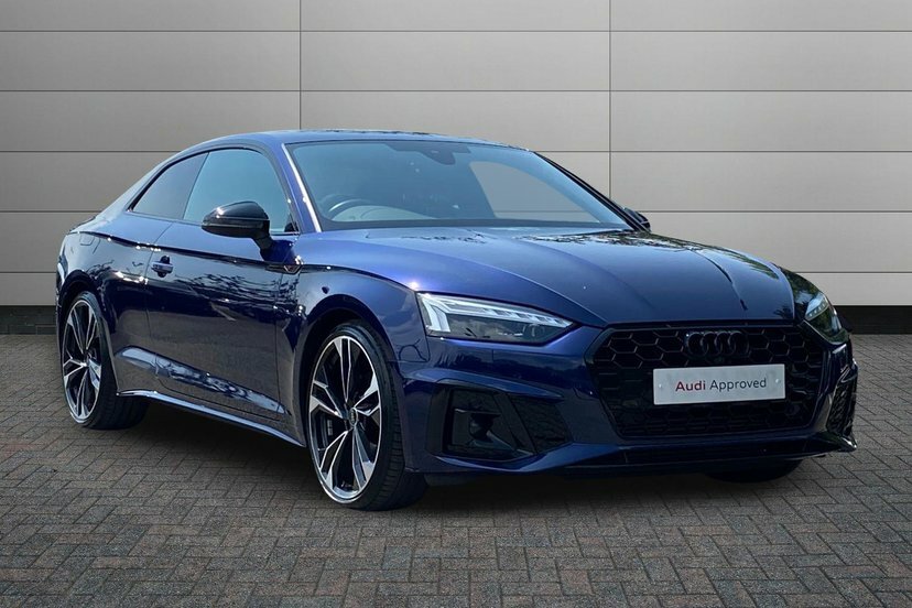 Audi A5 2.0 Tfsi 35 Black Edition Coupe S Troni Blue