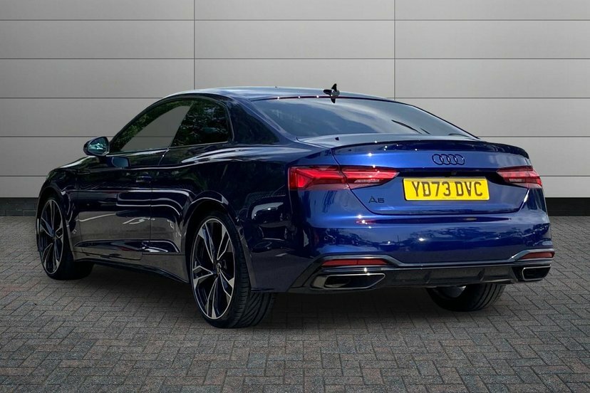Audi A5 2.0 Tfsi 35 Black Edition Coupe S Troni YD73DVC Blue #3
