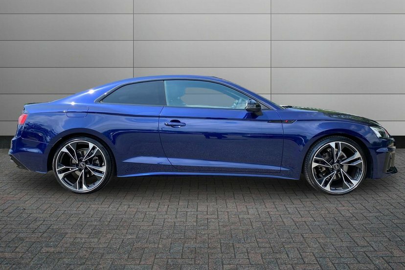 Audi A5 2.0 Tfsi 35 Black Edition Coupe S Troni YD73DVC Blue #4