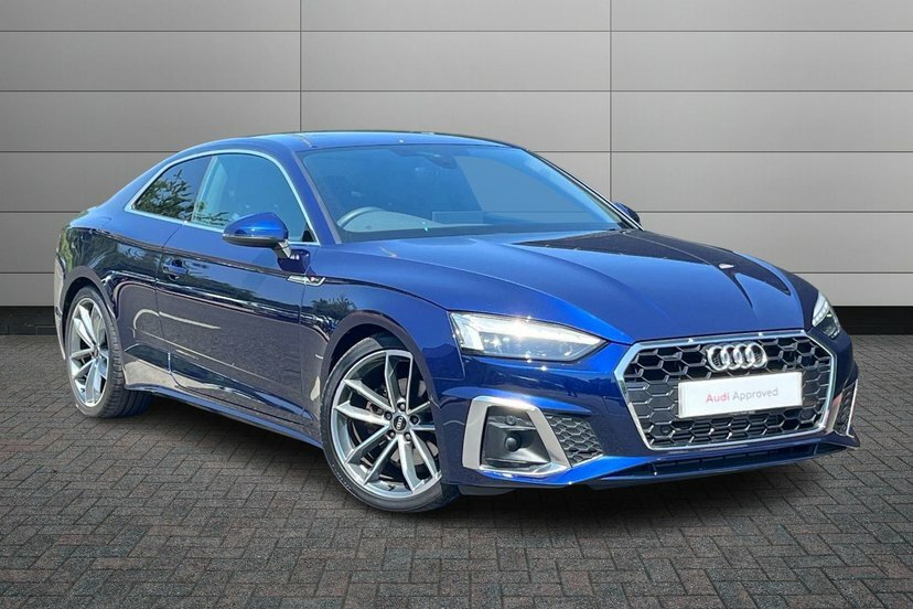 Audi A5 2.0 Tfsi 35 S Line Coupe S Tronic 150 Blue