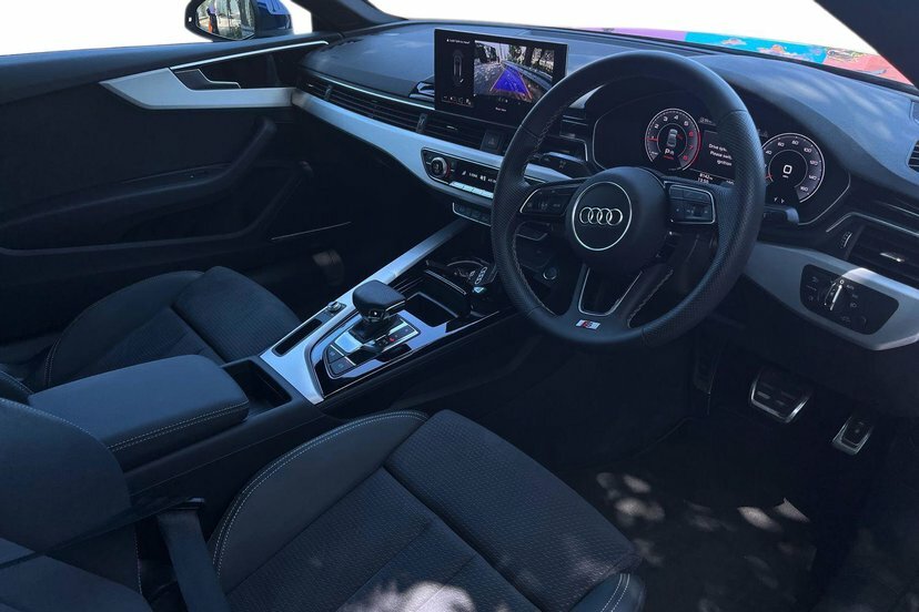 Audi A5 2.0 Tfsi 35 S Line Coupe S Tronic 150 RK74HDA Blue #6