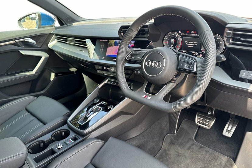Audi A3 1.5 Tfsi 30 S Line Sportback S Tronic LM75CKX Blue #6