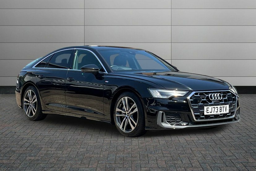 Audi A6 Saloon 2.0 Tfsi 45 S Line Saloon S Tronic Quat EJ73BTV Black