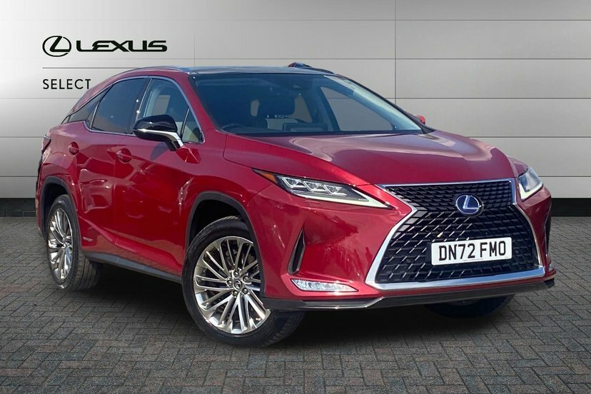 Lexus RX 3.5 450H V6 Suv Hybrid E-cvt 4Wd 313 P Red