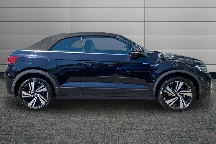 Volkswagen T-Roc 1.5 Tsi R-line Convertible Dsg 2Wd 150 WP75MXN Black #4