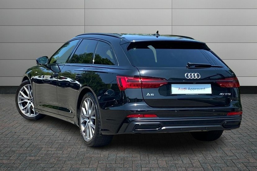 Audi A6 Avant 2.0 Tfsi 40 Black Edition Estate S Tron DF23BDU Black #3