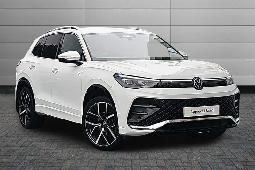 Volkswagen Tiguan 1.5 Etsi Mhev R-line Suv Hybrid Dsg 15 White