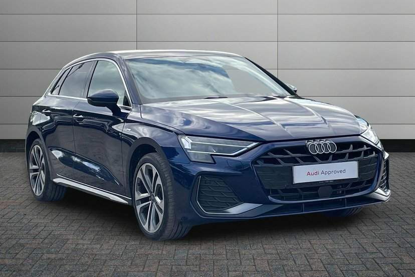 Audi A3 1.5 Tfsie S Line Sportback Plug-in Hybr Blue