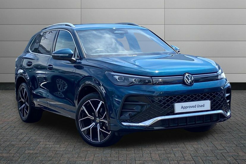 Volkswagen Tiguan 1.5 Etsi Mhev R-line Suv Hybrid Dsg 15 Blue