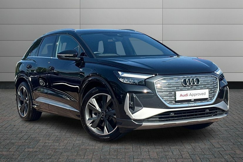 Audi Q4 E Tron 40 S Line Suv 63Kwh 204 Ps Black