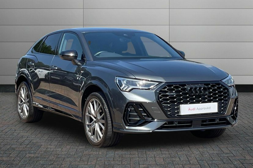 Audi Q3 2.0 Tfsi 40 Black Edition Sportback S T Grey