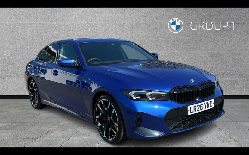 BMW 3 Series 2.0 320I M Sport Saloon 184 Ps Blue
