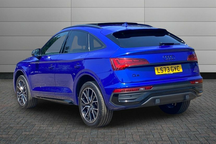 Audi Q5 2.0 Tfsi 45 Black Edition Sportback S T LS73GYC Blue #3