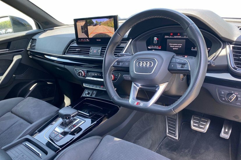 Audi Q5 2.0 Tfsi 45 Black Edition Sportback S T LS73GYC Blue #6