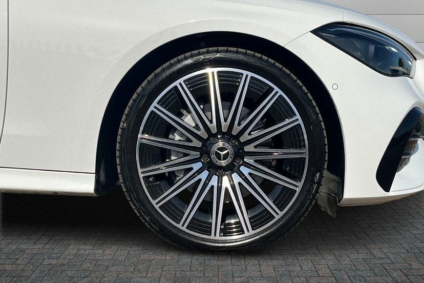 Mercedes-Benz CLE Class Cle200h Mhev Amg Line Premium Plus Coupe White #4