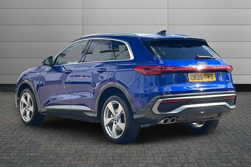 Audi Q5 2.0 Tdi S Line Suv S Tronic Quattro 20 EY26TRZ Blue #3