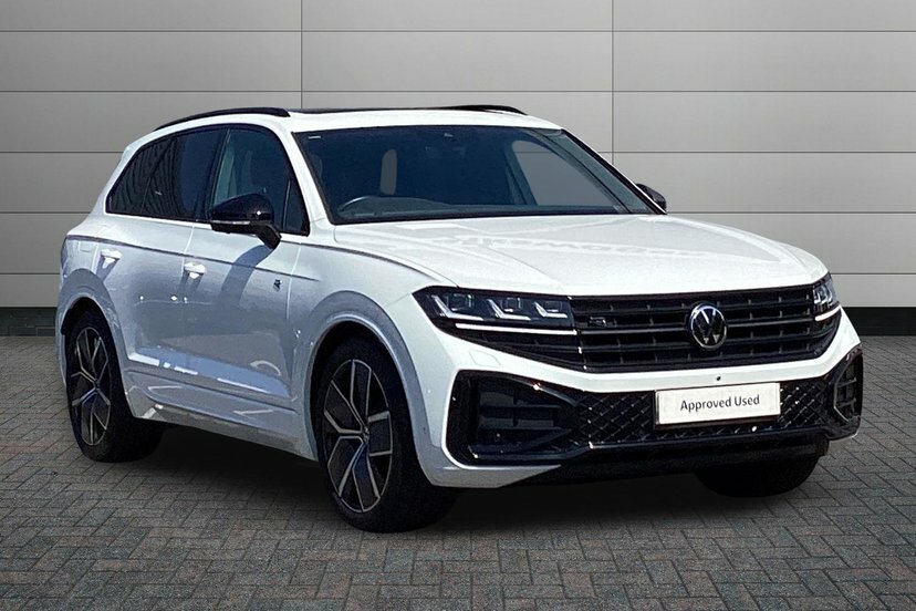 Volkswagen Touareg 3.0 Tdi V6 Black Edition Suv Tiptronic LL24XZM White