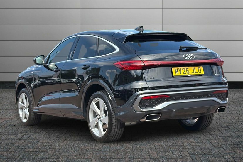 Audi Q5 2.0 Tfsi S Line Sportback S Tronic Quat MV26JLO Black #3