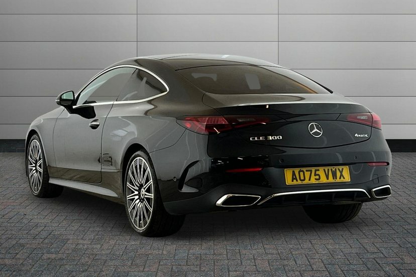 Mercedes-Benz CLE Class Cle 300 4Matic Amg Line Premium Plus Coupe AO75VWX Black #2