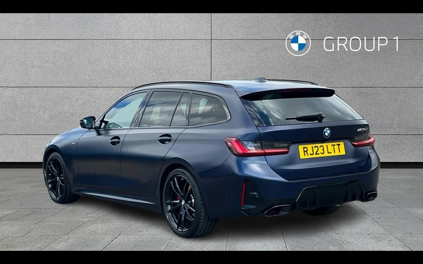 BMW 3 Series M340i Xdrive Touring RJ23LTT Blue #2