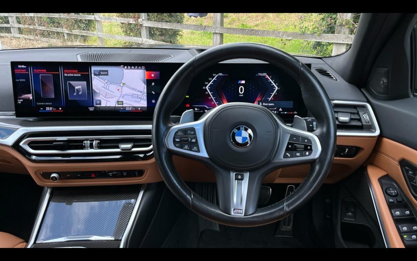 BMW 3 Series M340i Xdrive Touring RJ23LTT Blue #5