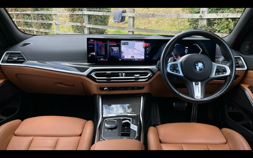 BMW 3 Series M340i Xdrive Touring RJ23LTT Blue #4
