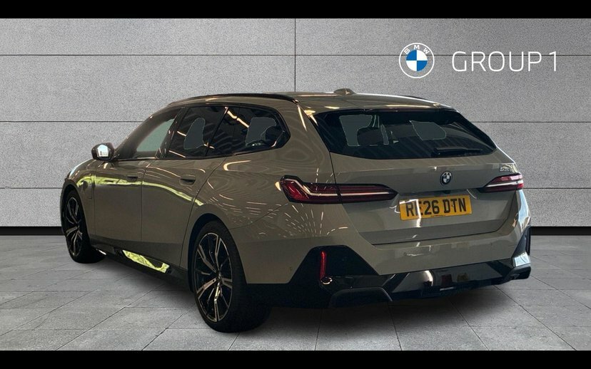 BMW 5 Series 530E M Sport Touring RE26DTN Grey #2