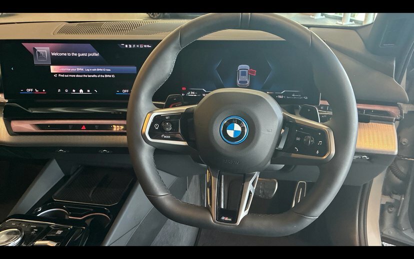 BMW 5 Series 530E M Sport Touring RE26DTN Grey #5