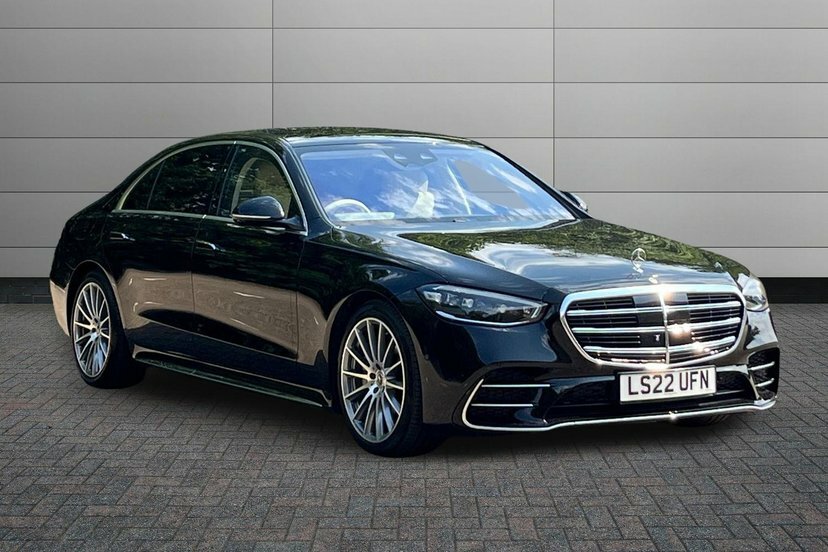Mercedes-Benz S Class S500lh Mhev Amg Line Premium Saloon Black