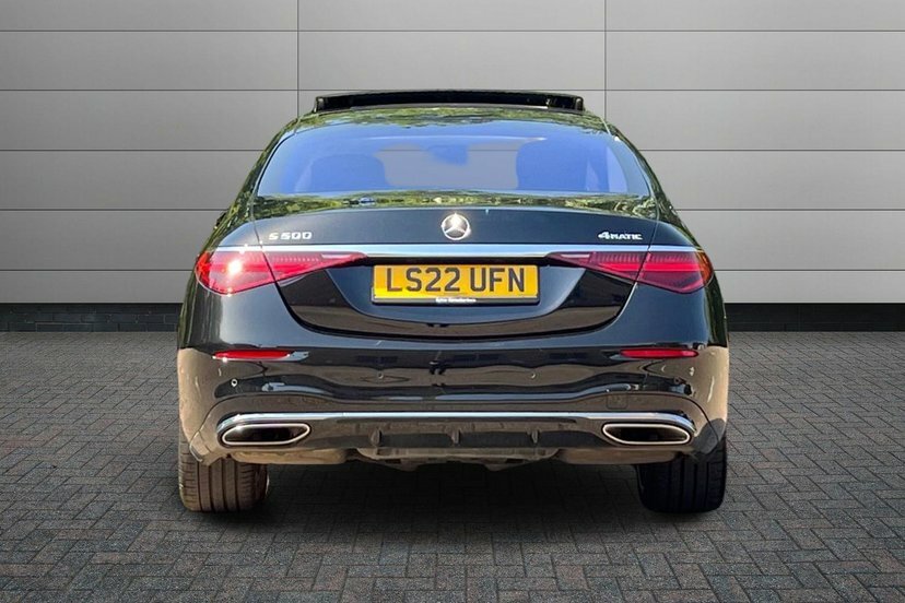 Mercedes-Benz S Class S500l 4Matic Amg Line Premium 9G-tronic Black #12