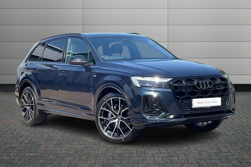 Audi Q7 3.0 Tdi V6 45 Black Edition Suv Tiptron Blue