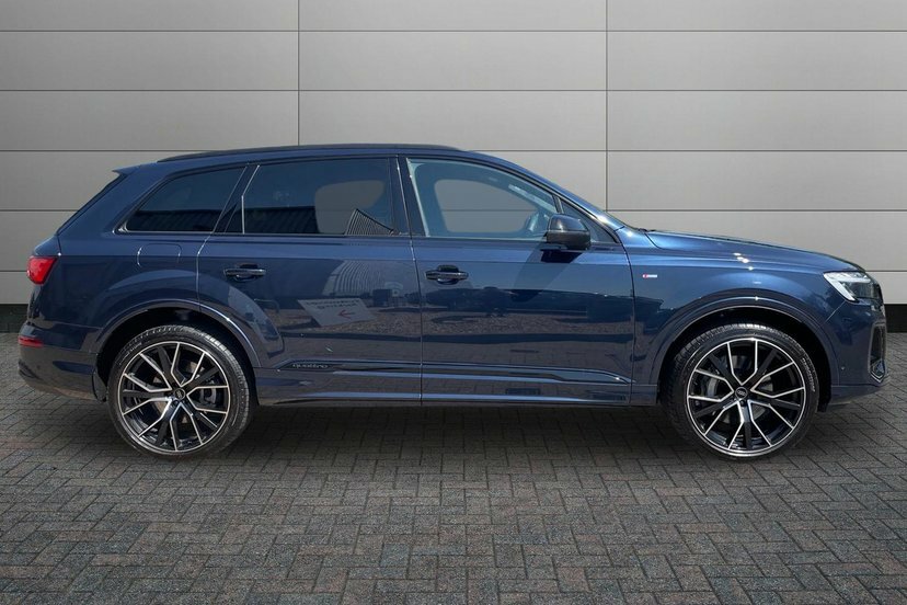Audi Q7 3.0 Tdi V6 45 Black Edition Suv Tiptron EY26TKX Blue #4