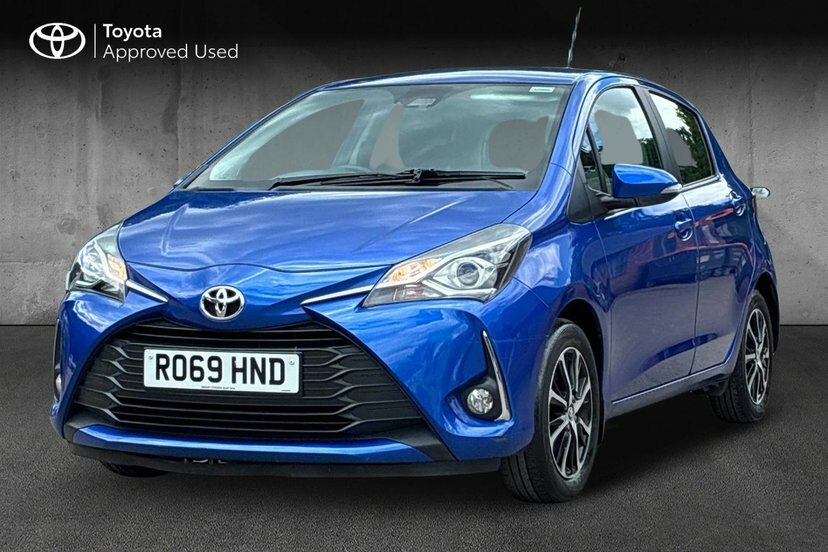 Toyota Yaris 1.5 Vvt-i Icon Tech Hatchback Cvt 111 Blue #3