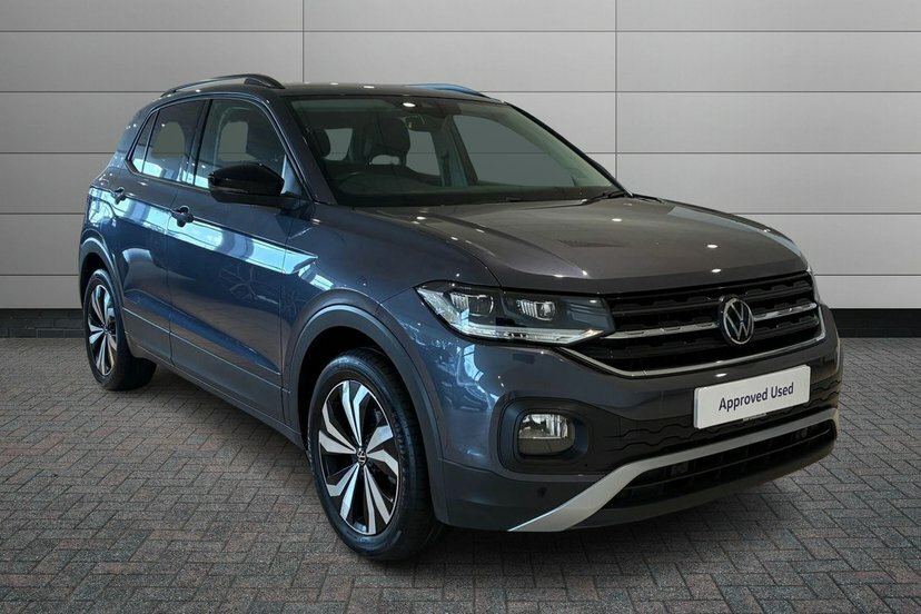 Volkswagen T-Cross 1.0 Tsi Black Edition Suv 95 Ps Grey