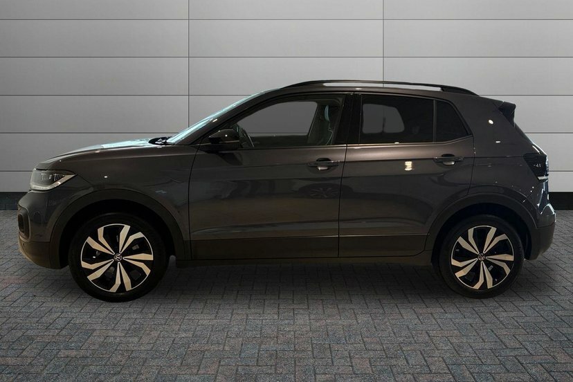 Volkswagen T-Cross 1.0 Tsi Black Edition Suv 95 Ps RF73KWA Grey #4