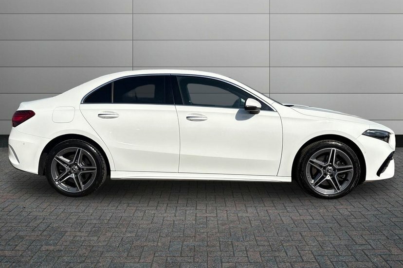 Mercedes-Benz A Class A250e 15.6Kwh Amg Line Executive Saloon KT24ZWJ White #3