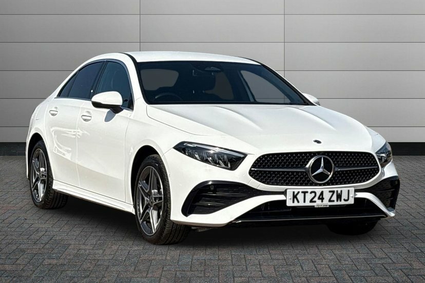 Mercedes-Benz A Class A250e 15.6Kwh Amg Line Executive Saloon White