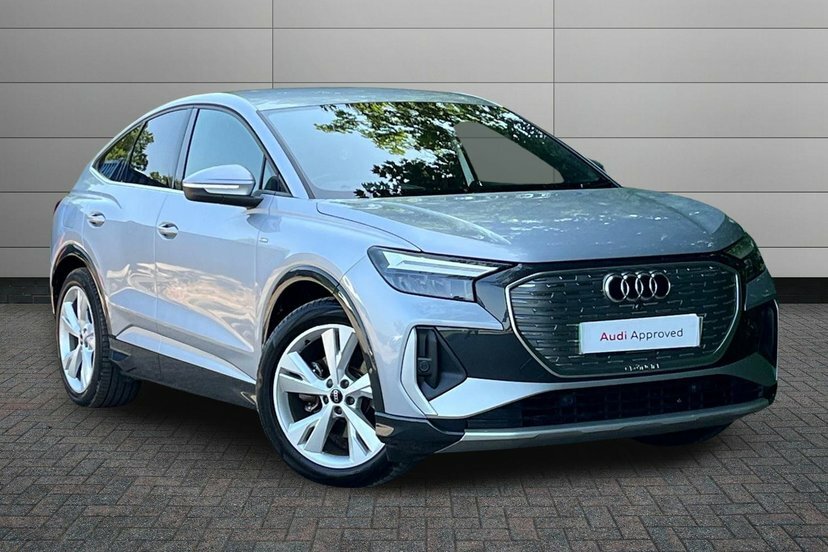 Audi Q4 E Tron 35 S Line Sportback 55Kwh 170 P Silver