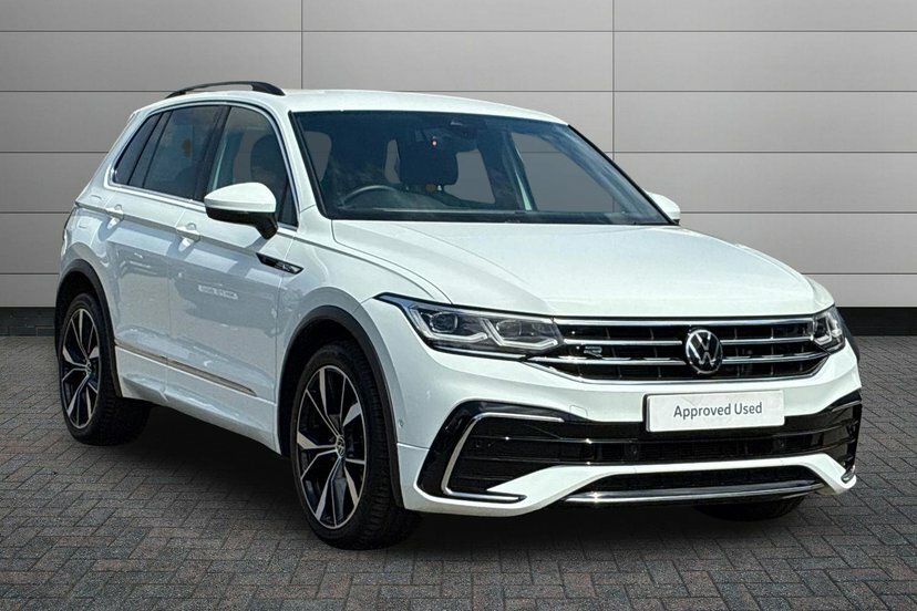 Volkswagen Tiguan 2.0 Tdi R-line Suv Dsg 150 Ps White