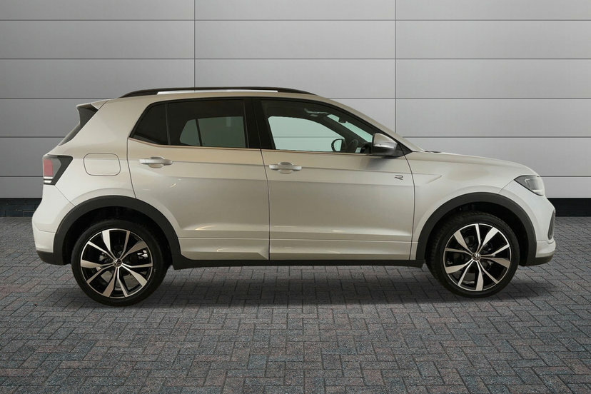 Volkswagen T-Cross 1.0 Tsi R-line Suv Dsg 115 Ps KP26LVL Silver #4