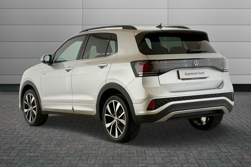 Volkswagen T-Cross 1.0 Tsi R-line Suv Dsg 115 Ps KP26LVL Silver #3