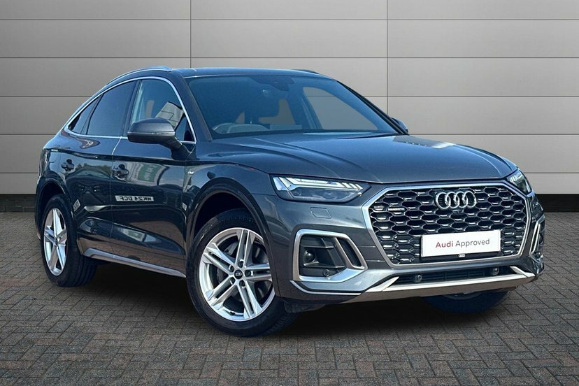 Audi Q5 2.0 Tfsi 45 S Line Sportback S Tronic Q Grey
