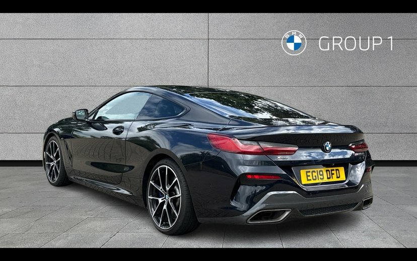 BMW 8 Series Gran Coupe M850i Xdrive Coupe Black #2