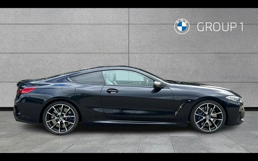 BMW 8 Series Gran Coupe M850i Xdrive Coupe Black #3