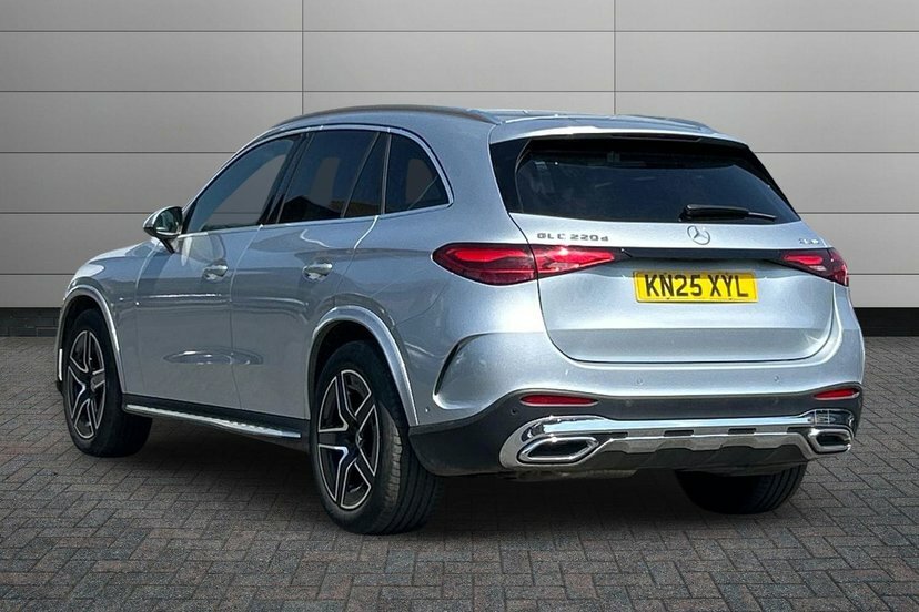 Mercedes-Benz GLC Class 2.0 Glc220dh Mhev Amg Line Suv Hybrid G KN25XYL Silver #2